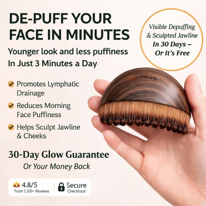 Puffless™ Lymphatic Facial Brush (Women & Men)